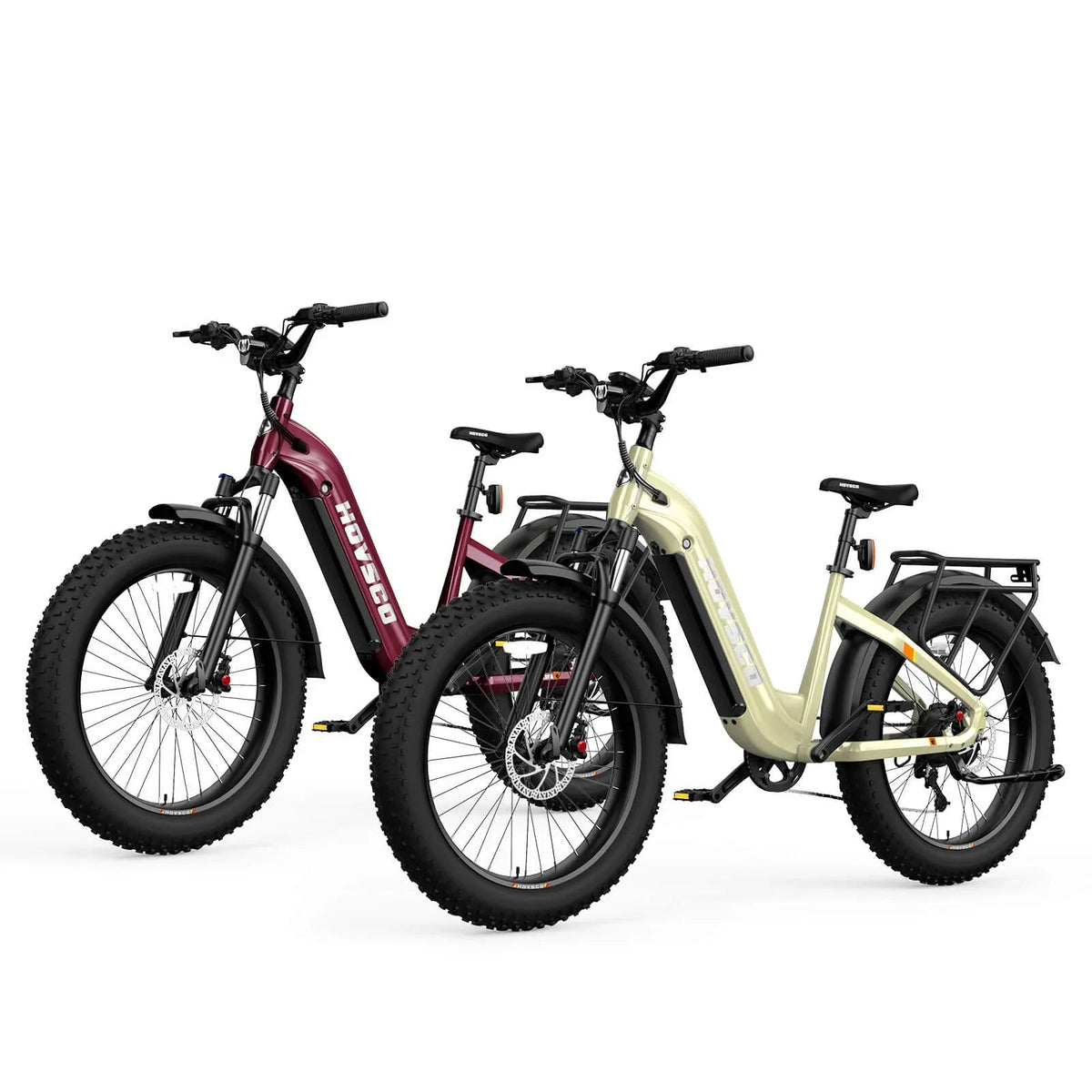 HOVSCO HovAlpha 26" Step-Thru Fat Tire Ebike