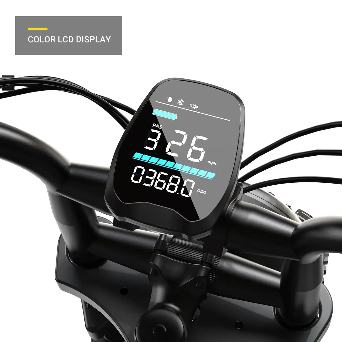 HOVSCO HovGtrs 1500W Moped-style Electric Bike