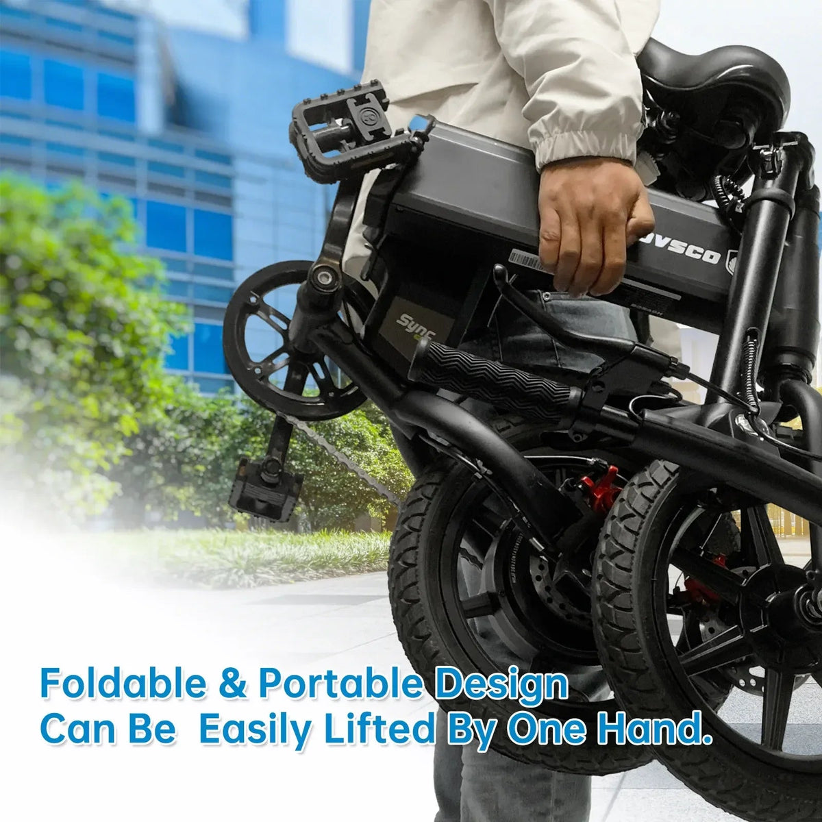 HOVSCO Sync Max 14" Folding Electric Bike