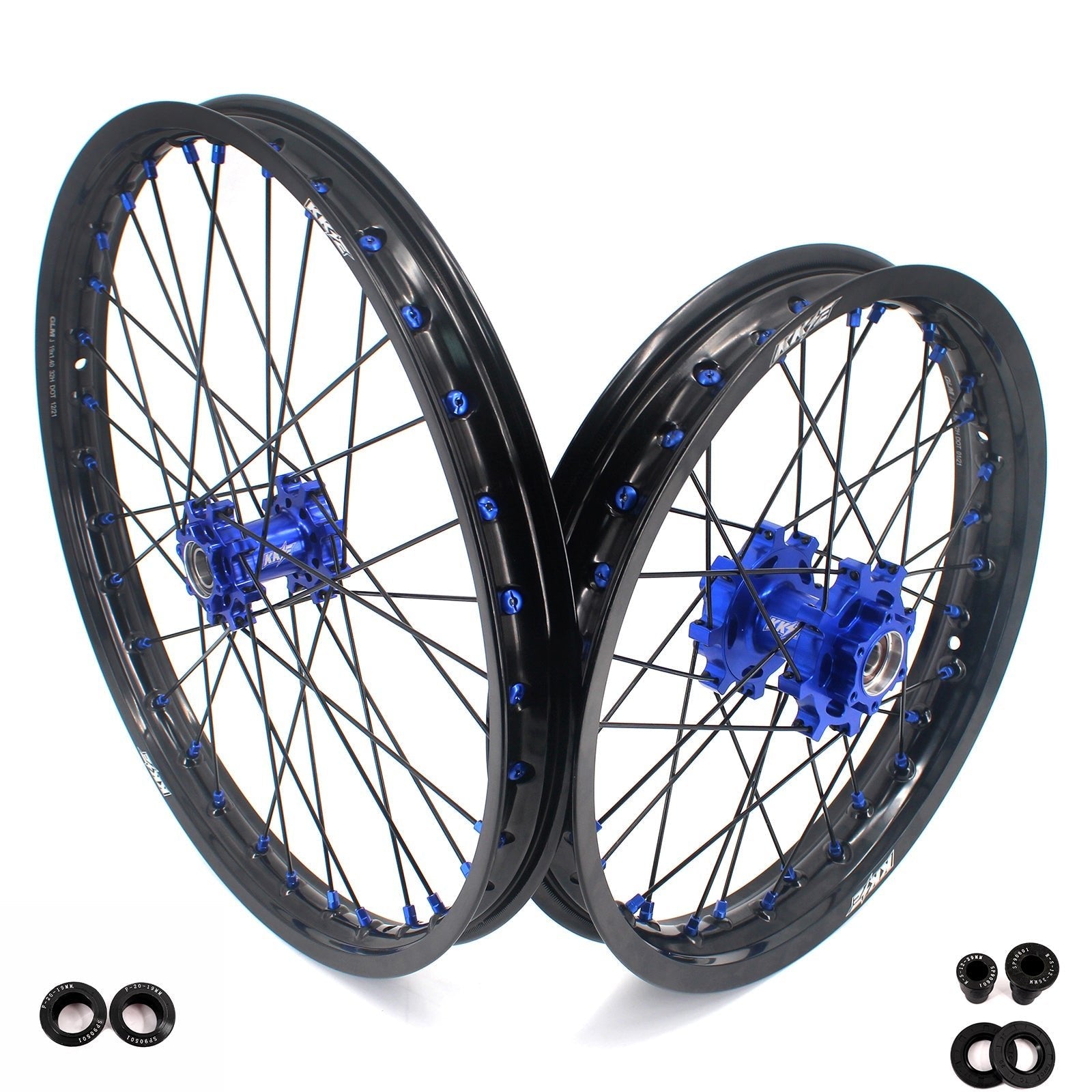 KKE 1.6*19" & 1.85*16" Electric Dirtbike Wheels Rim For SurRon Light Bee - X For E - Ride Pro Color Combo Optional