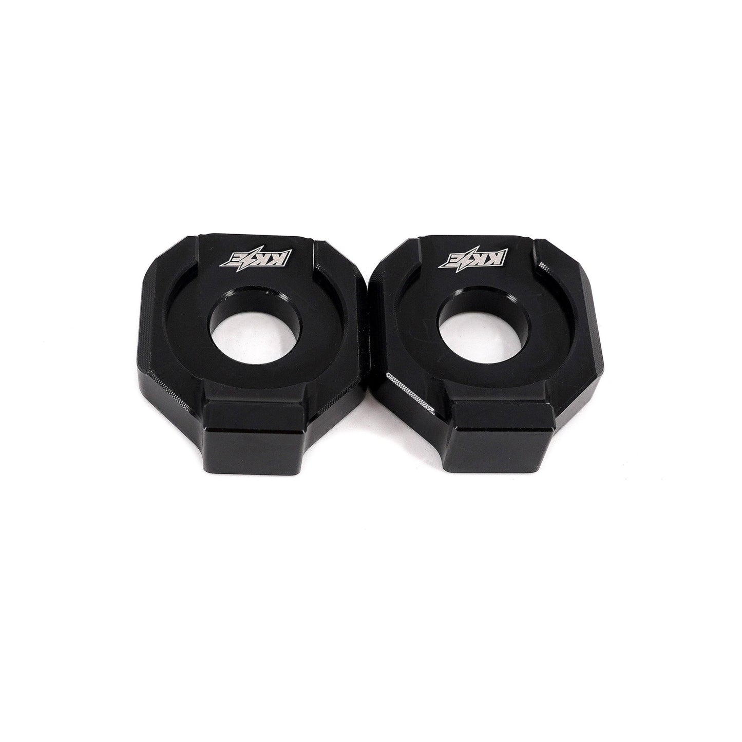 KKE Axle Chain Adjuster Blocks Rawrr Mantis, Mantis X Black and Red