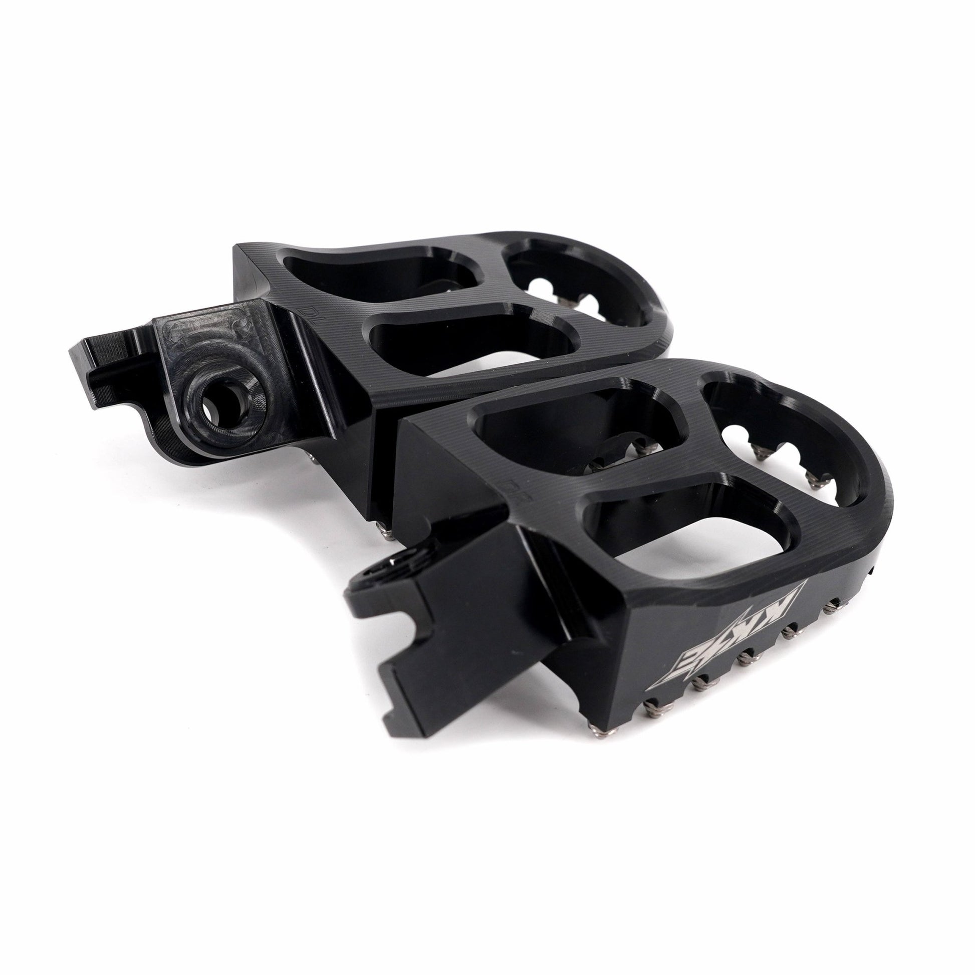 KKE Footpegs Billet For Rawrr Mantis, Mantis X, Red and Black