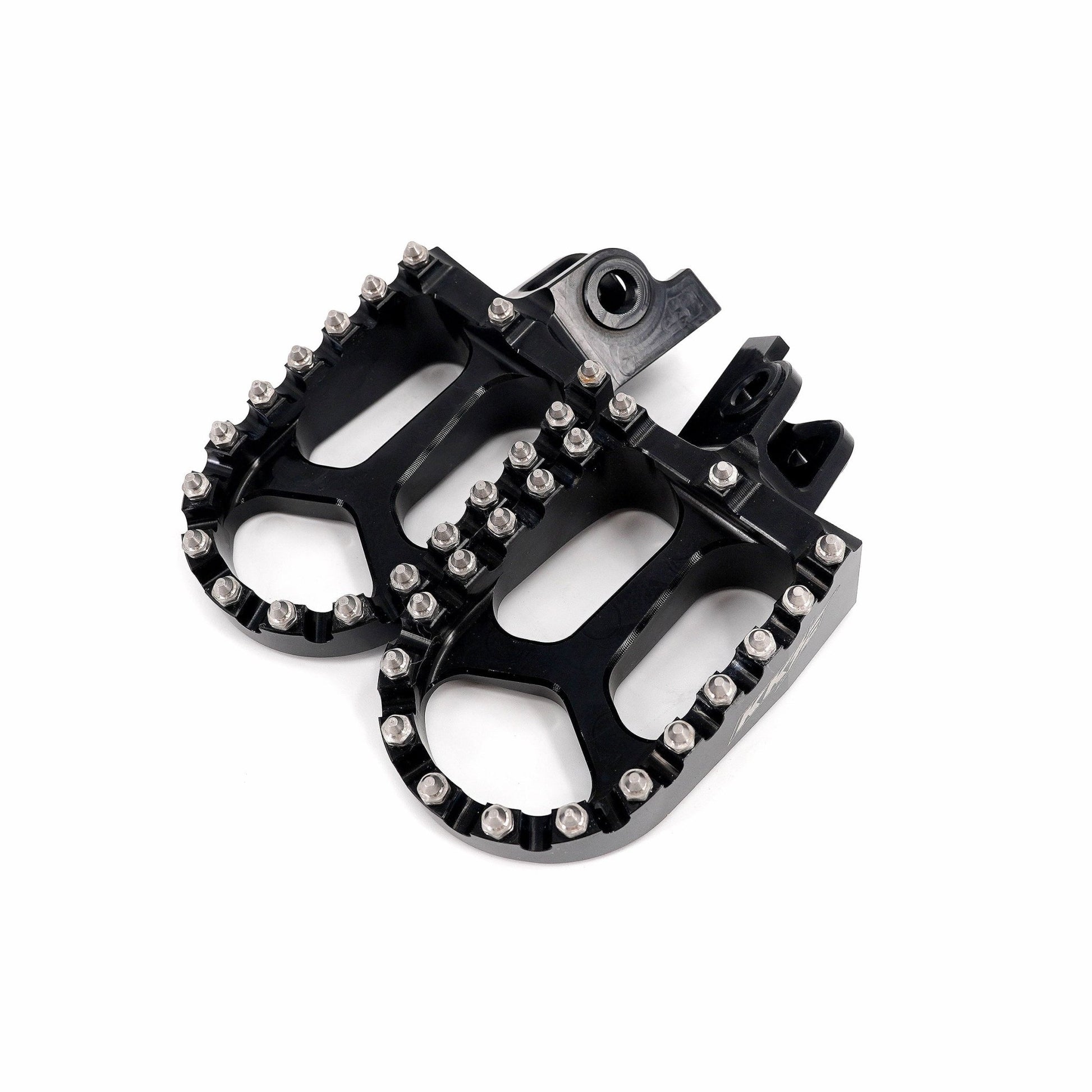 KKE Footpegs Billet For Rawrr Mantis, Mantis X, Red and Black