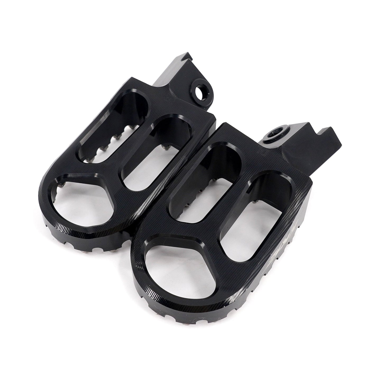 KKE Footpegs Billet For Rawrr Mantis, Mantis X, Red and Black