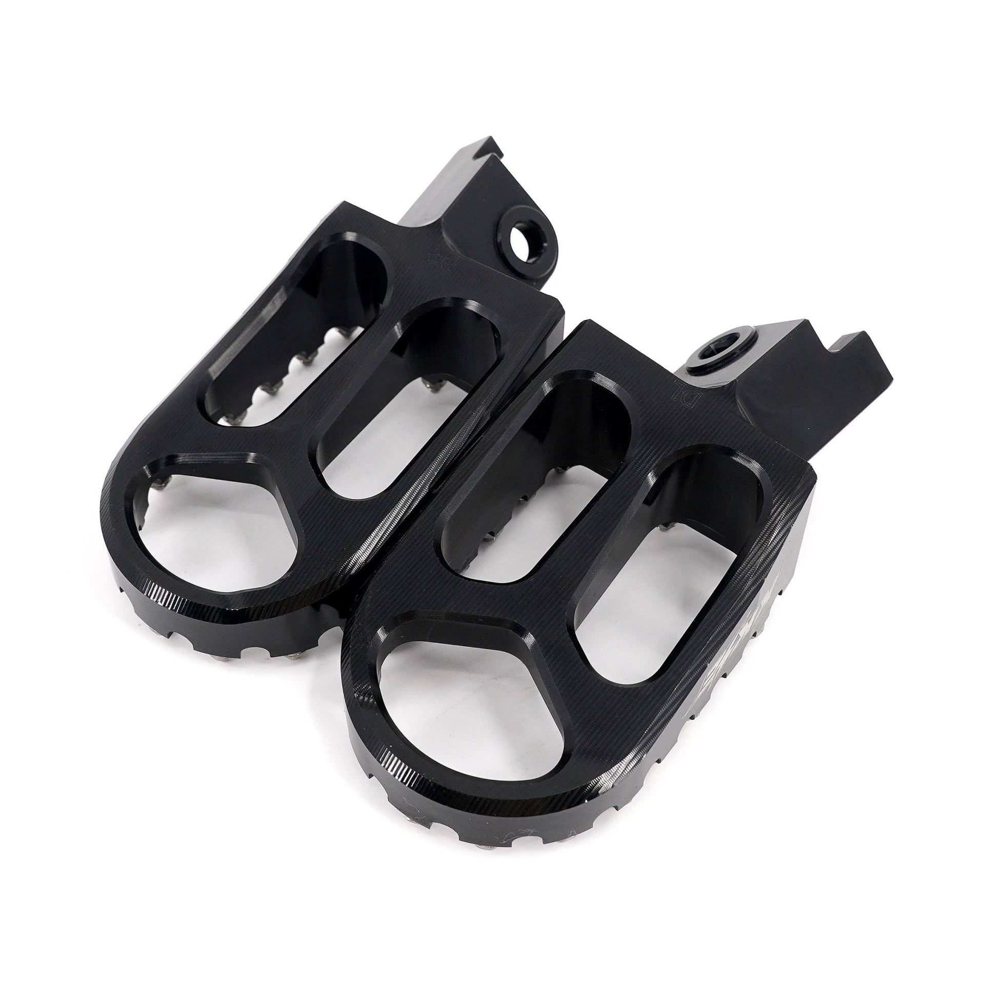KKE Footpegs Billet For Rawrr Mantis, Mantis X, Red and Black