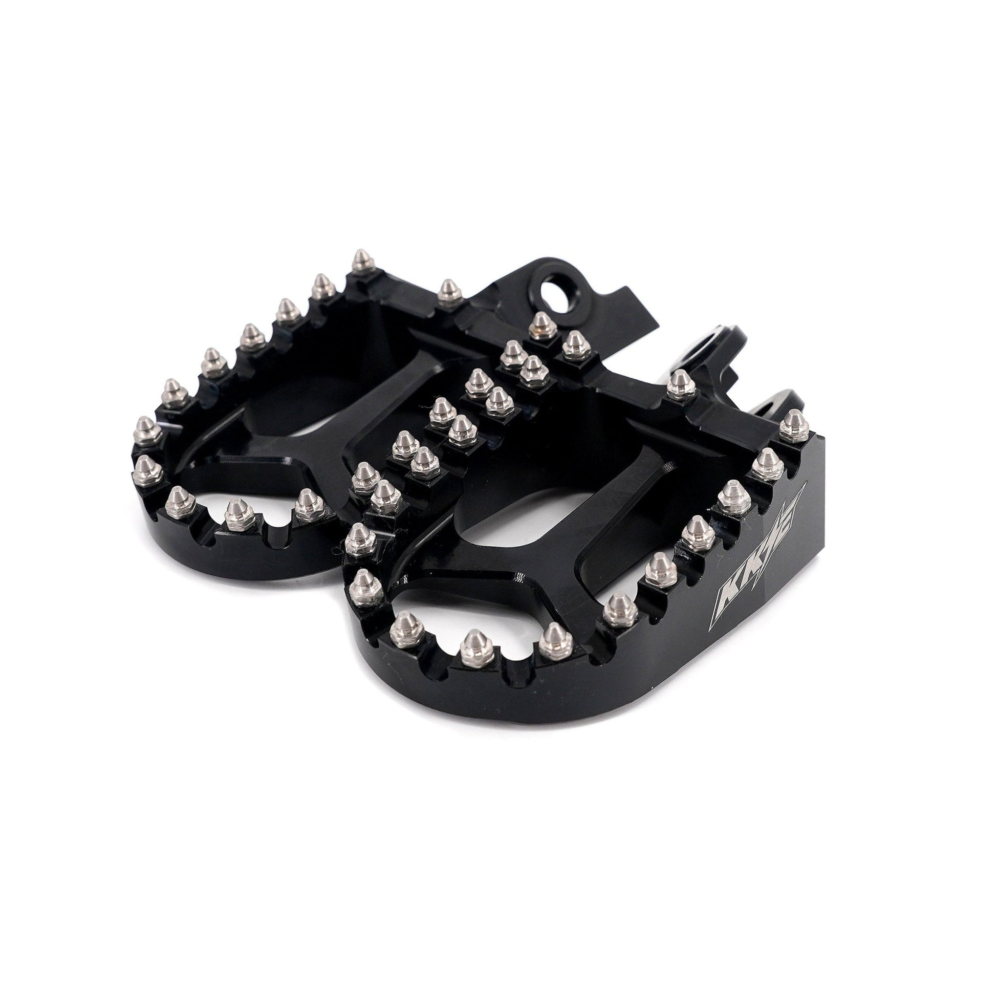 KKE Footpegs Billet For Rawrr Mantis, Mantis X, Red and Black