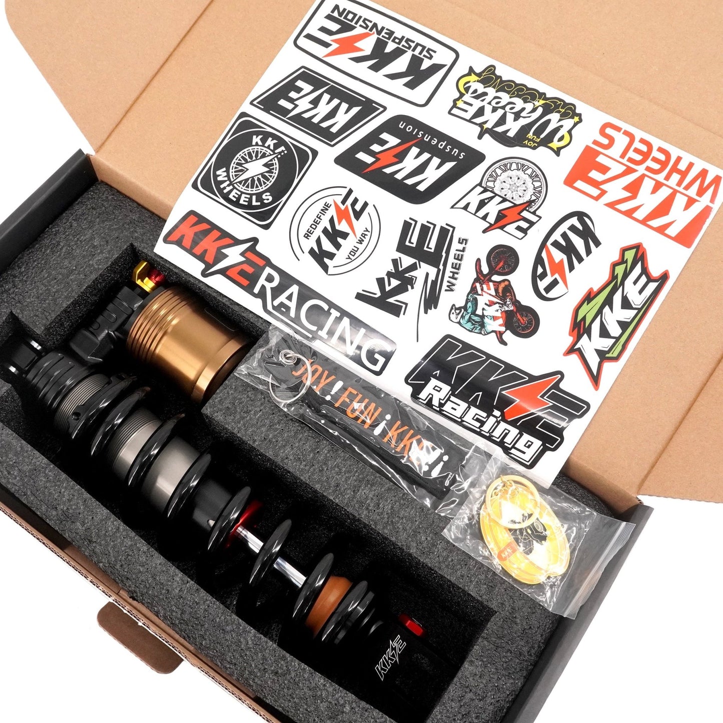 KKE Upgraded Rear Suspension Shock Spring Absorber for SurRon Ultra Bee Electric Dirt Bike in Different Color Available