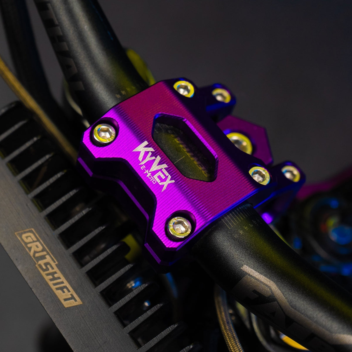 KyVex Billet Bar Mount Riser view 2