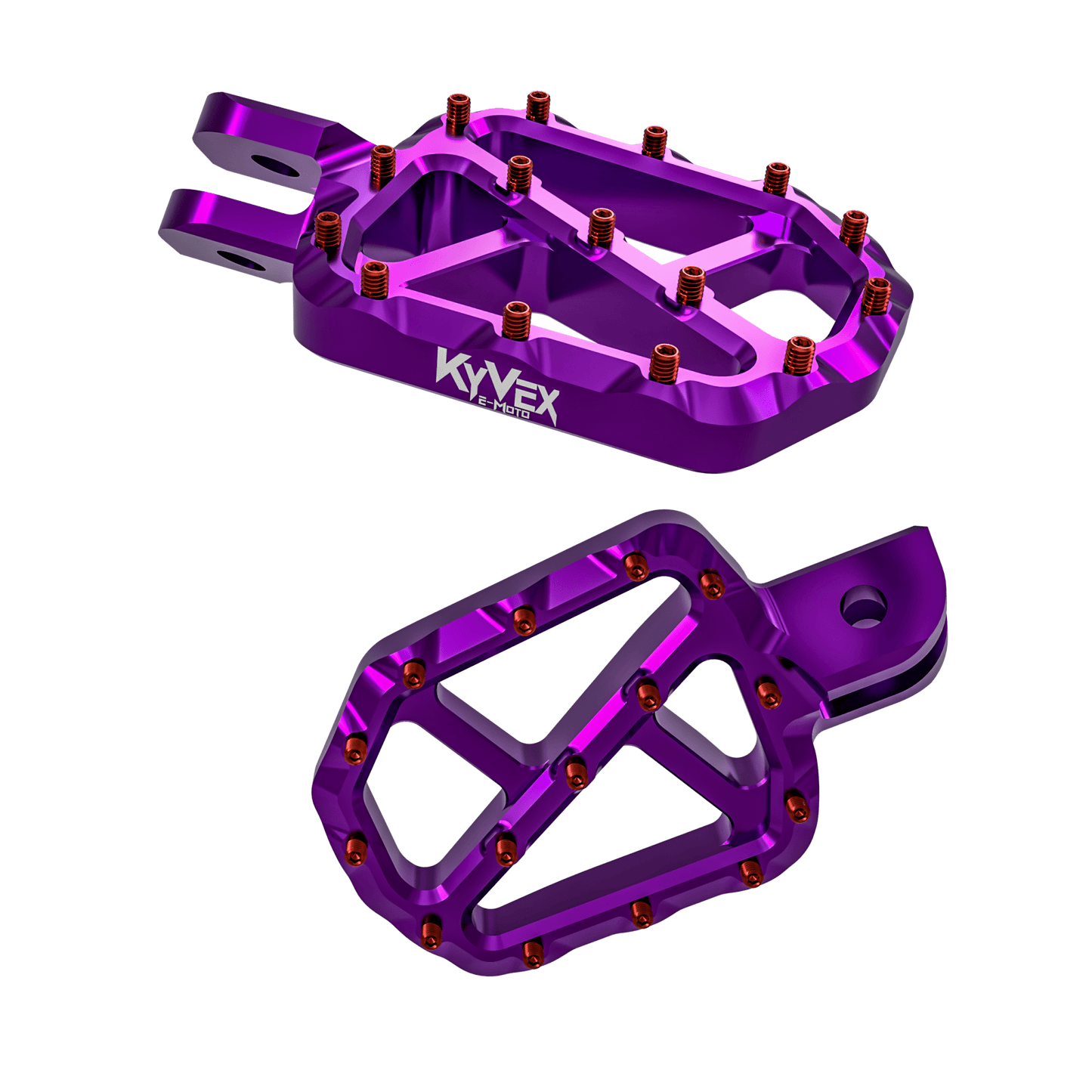 KyVex Billet Wide Foot Pegs