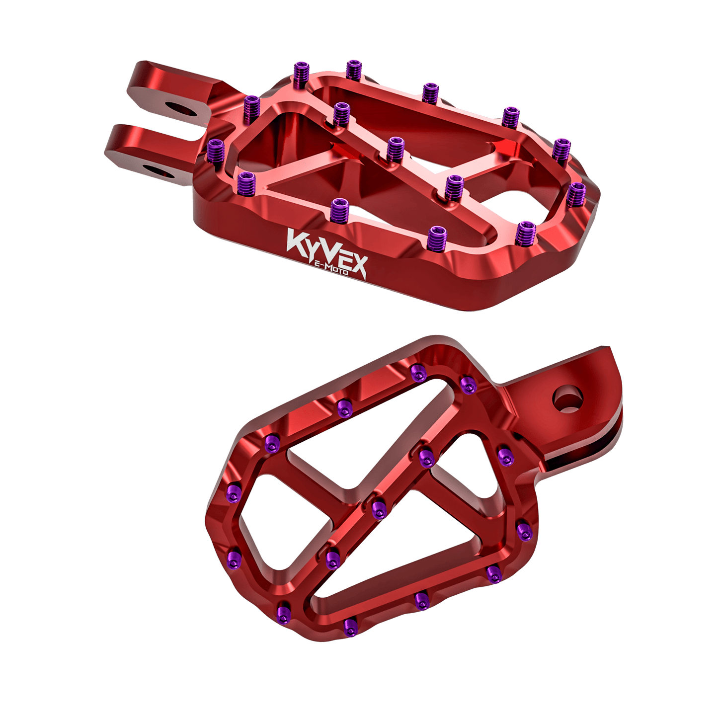 KyVex Billet Wide Foot Pegs