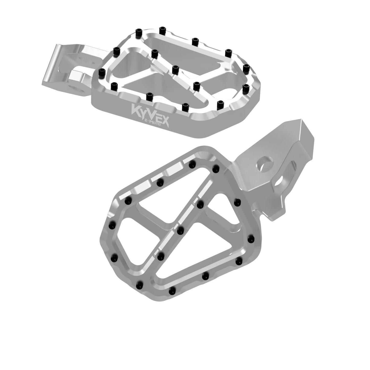 KyVex Billet Wide Foot Pegs - Ultra Bee Compatible