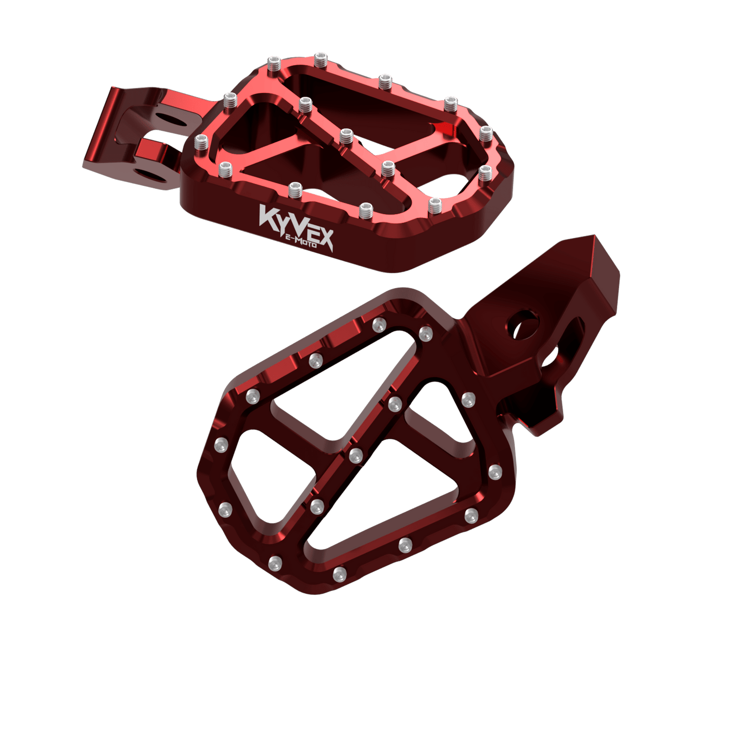 KyVex Billet Wide Foot Pegs - Ultra Bee Compatible