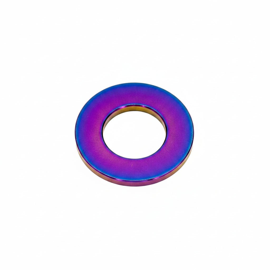 Titanium M12 Flat Washer | DIN 125 Aerospace Grade – Titanium Surron