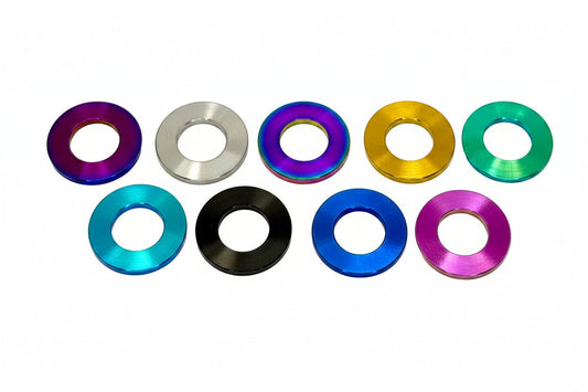M5 Titanium Grade 5 6AL-4V DIN 125 Flat Washer (Aerospace Grade)
