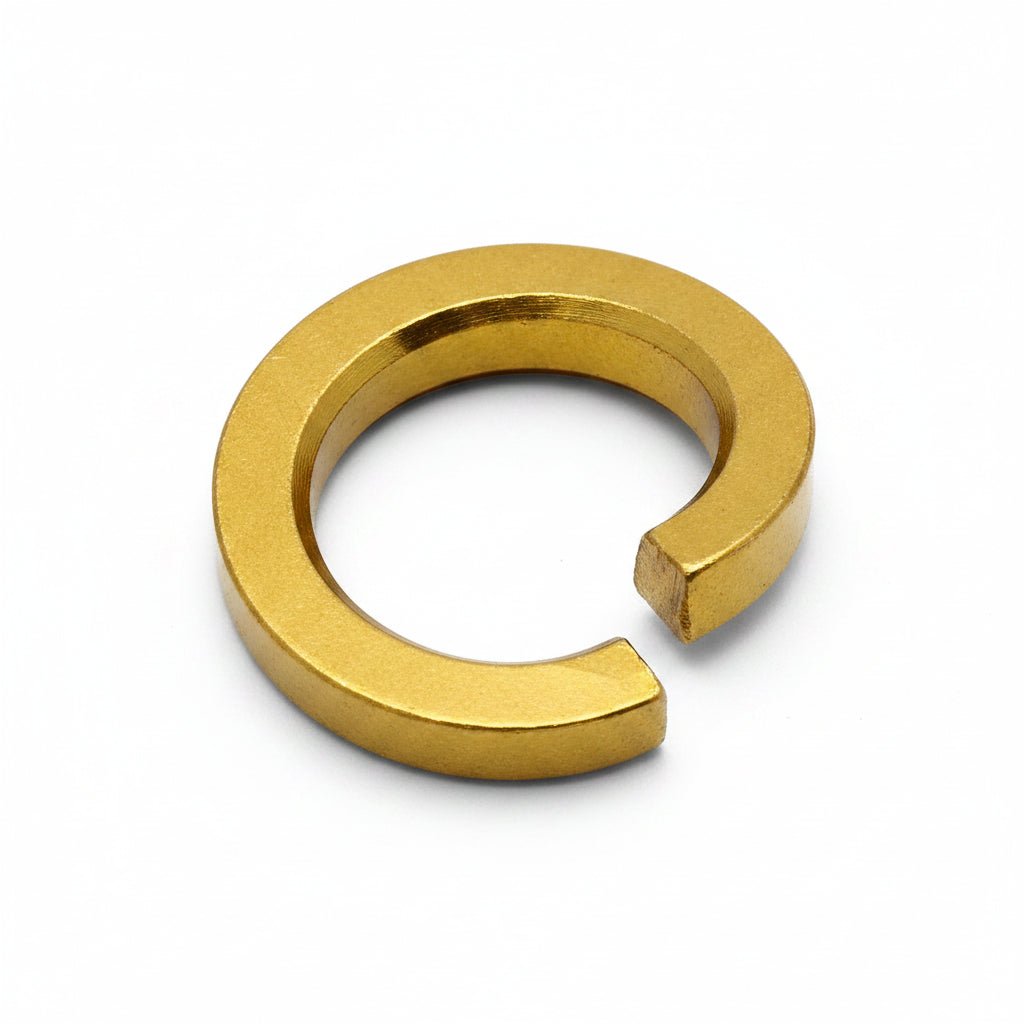 M5 Titanium Grade 5 6AL-4V DIN 127 Lock Washer (Aerospace Grade)