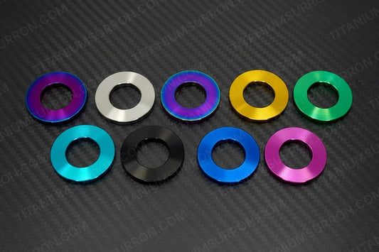 M6 Titanium Grade 5 6AL-4V DIN 125 Flat Washer (Aerospace Grade)