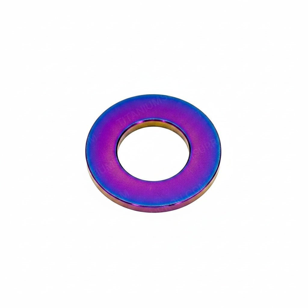 M6 Titanium Grade 5 6AL-4V DIN 9021 Flat Washer (Aerospace Grade)
