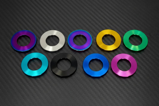 M8 Titanium Grade 5 6AL-4V DIN 125 Flat Washer (Aerospace Grade)
