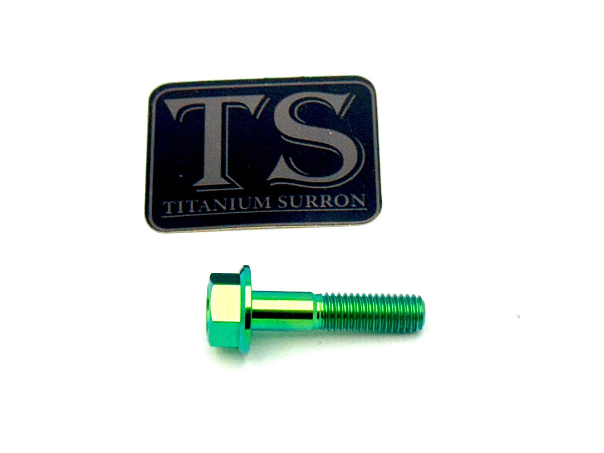 M8x30mm or M8x35mm Hex Flange Titanium Bolt