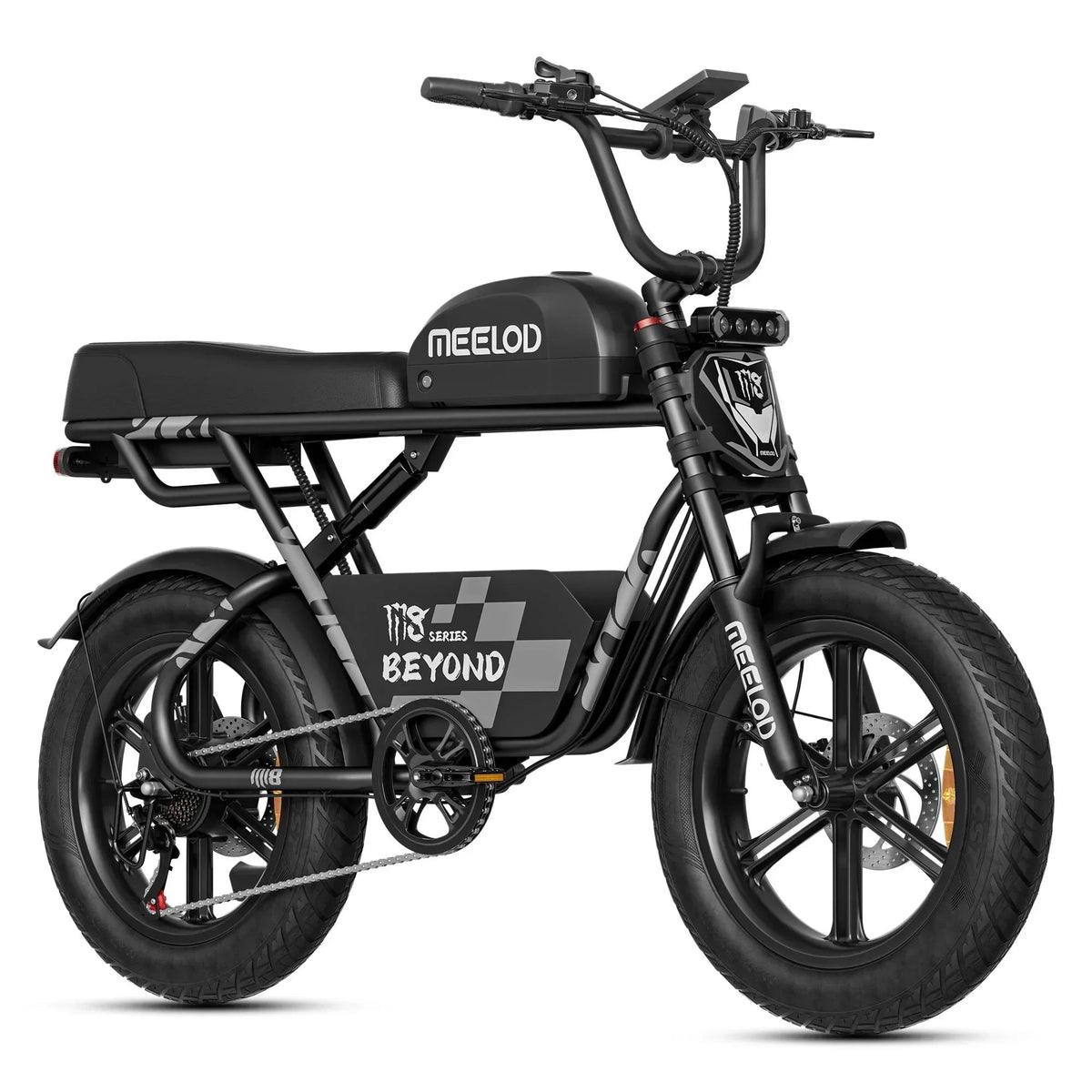 MEELOD M8 Fat Tire Ebike - Long Range