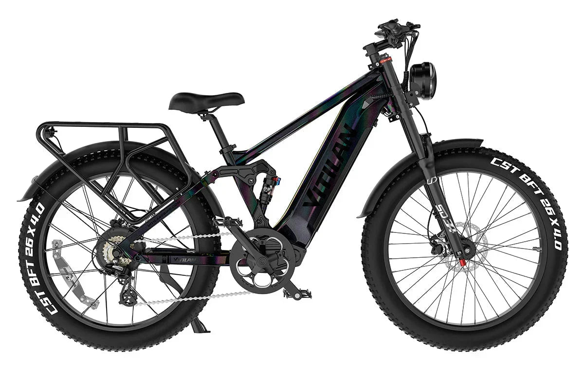 Vitilan T7PRO Full Suspension Mountain E-bike