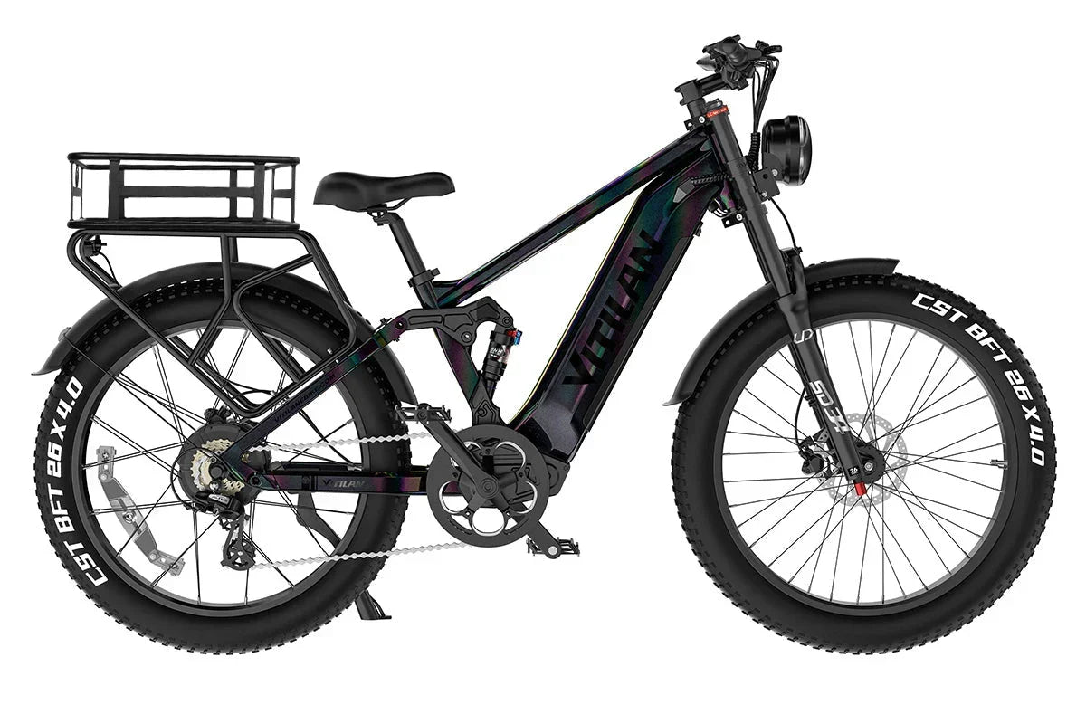 Vitilan T7PRO Full Suspension Mountain E-bike