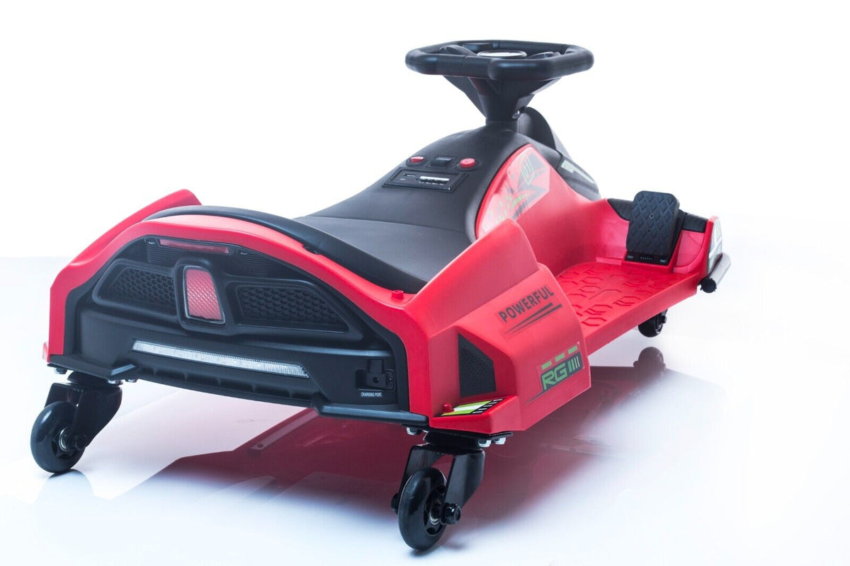 Rev Up Your Ride with the 24V Electric Drifting Go Kart - Variable Speed, Up to 12 mph!