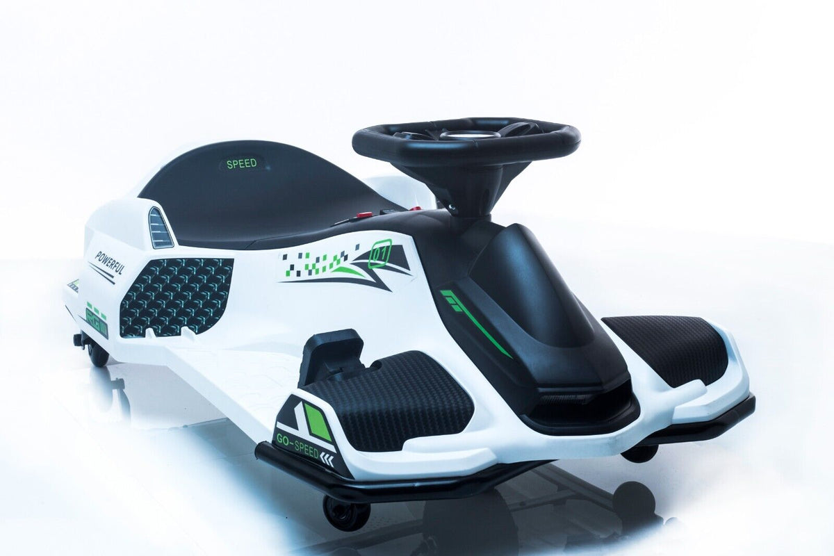 Rev Up Your Ride with the 24V Electric Drifting Go Kart - Variable Speed, Up to 12 mph!