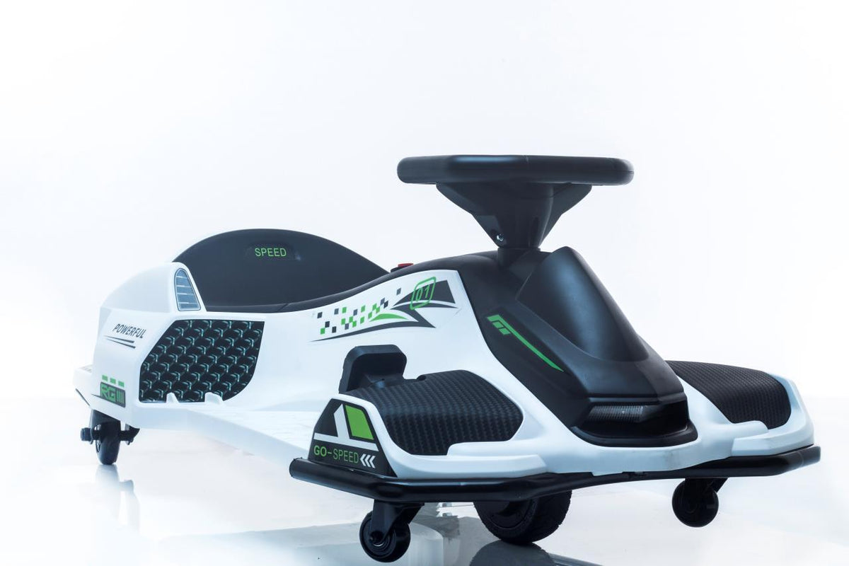 Rev Up Your Ride with the 24V Electric Drifting Go Kart - Variable Speed, Up to 12 mph!