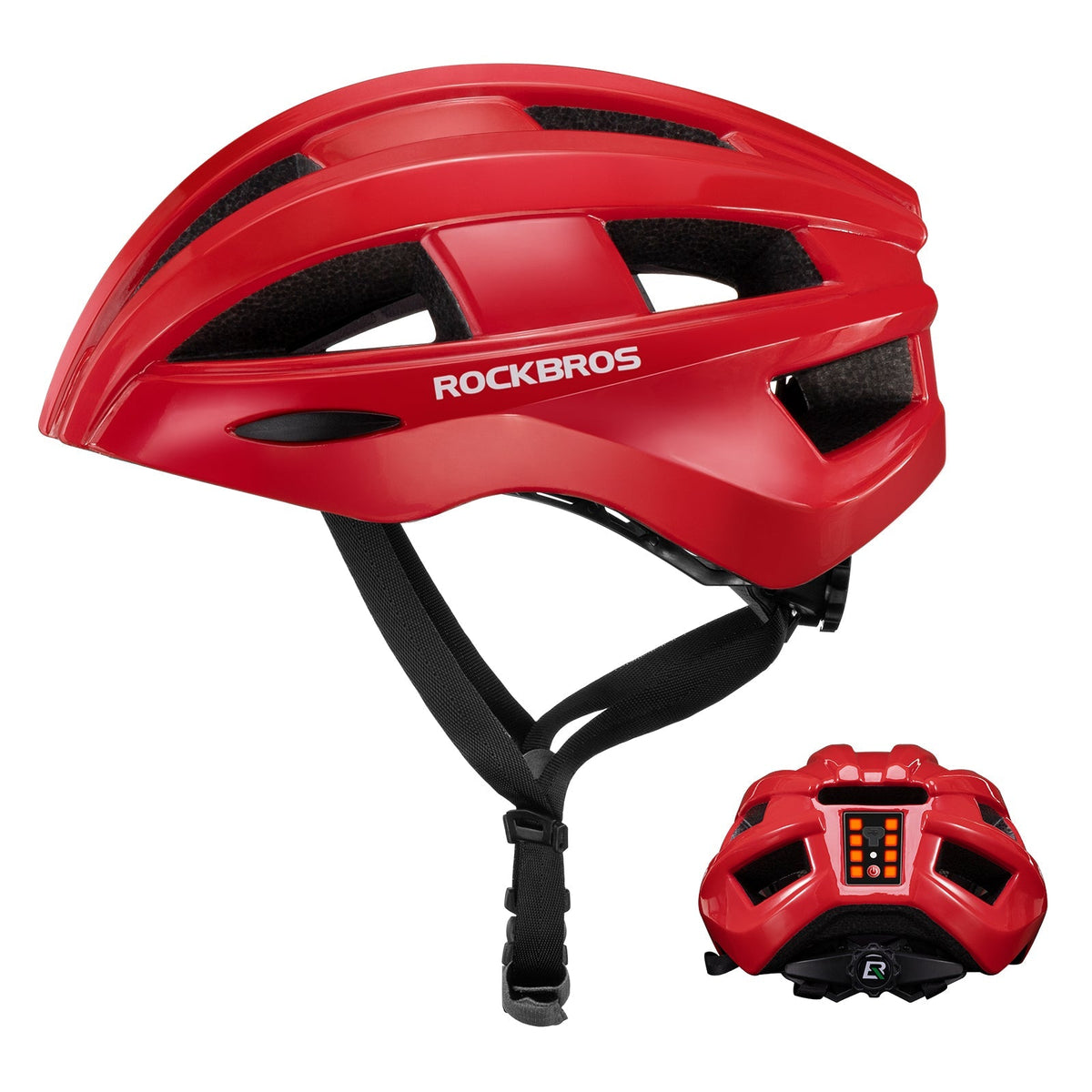 ROCKBROS Bicycle Helmet MTB Road Cycling Rear Light s Integrally-molded EPS+PC Ultralight