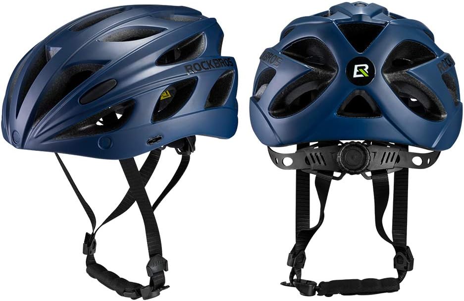 ROCKBROS Lightweight Cycling Helmet with Removable Goggles Sun Visor