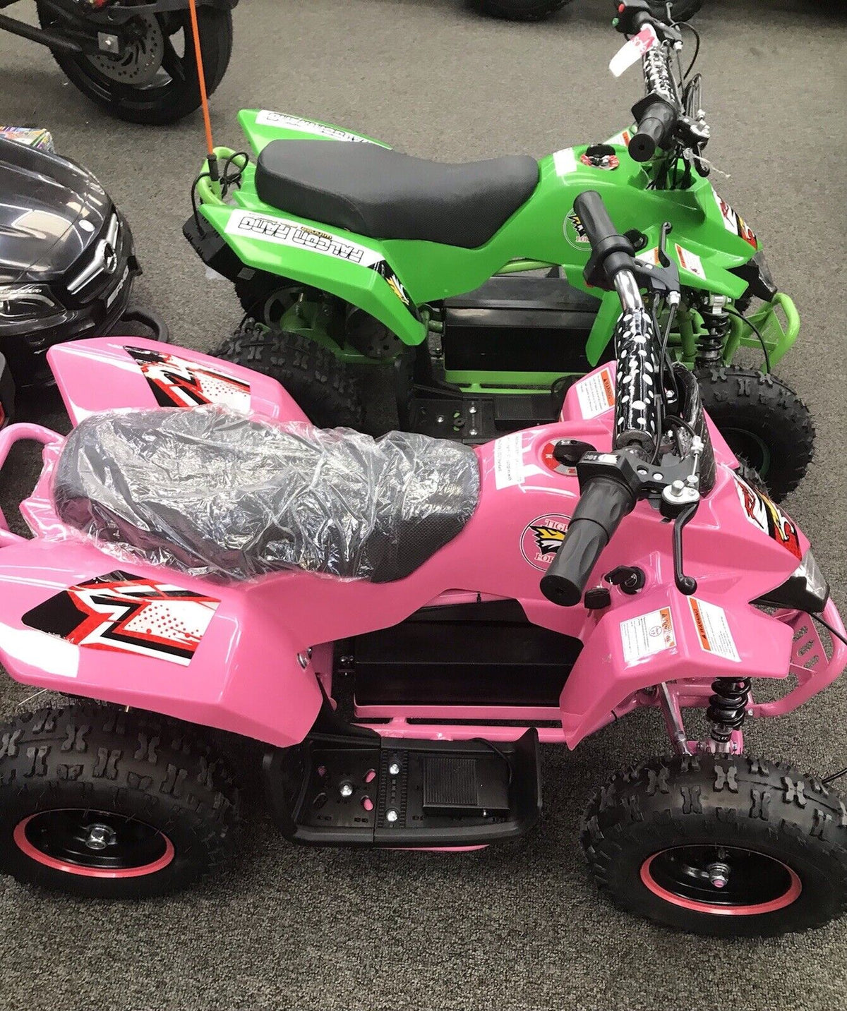 800 Watt, 36 Volt, Children's All-Terrain Vehicle, Genuine Rubber Tires. Complimentary Delivery.