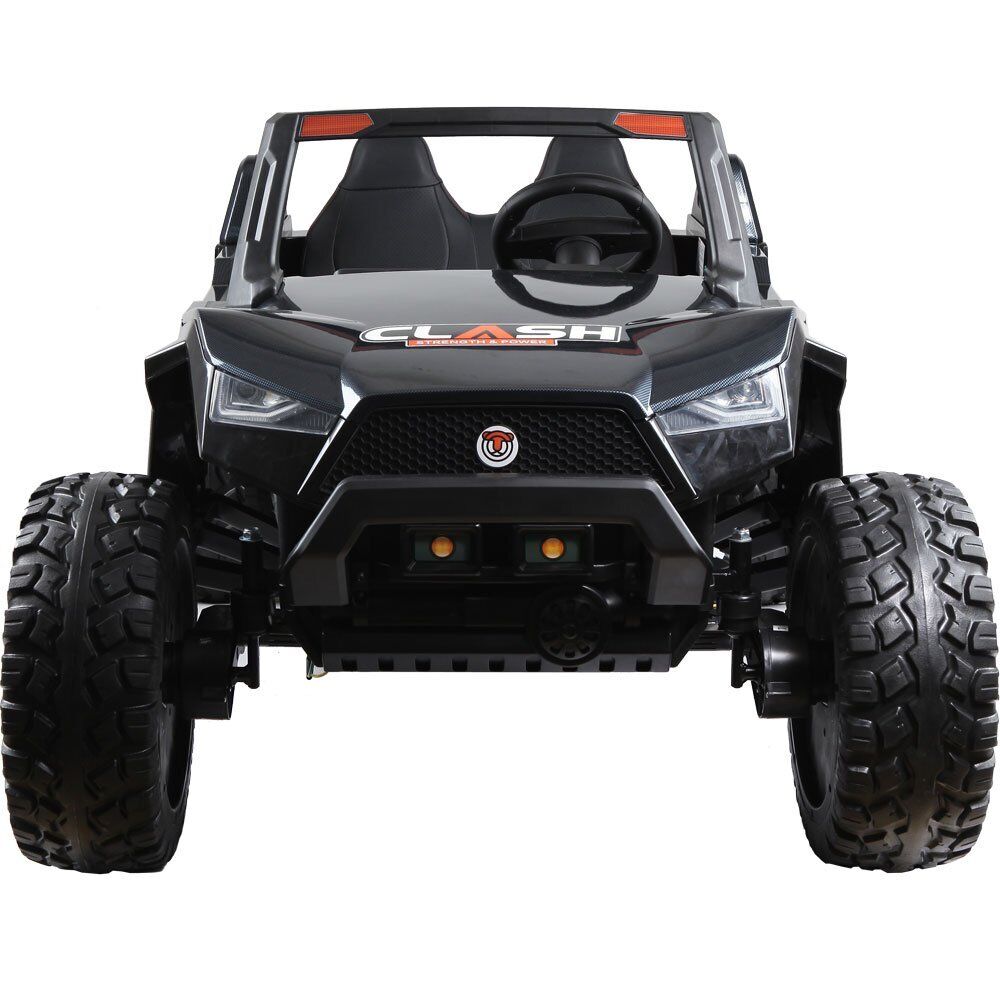 MotoTec Baja UTV 4x4 24v Carbon Fiber (2.4ghz Remote Control), Ride-On Vehicle