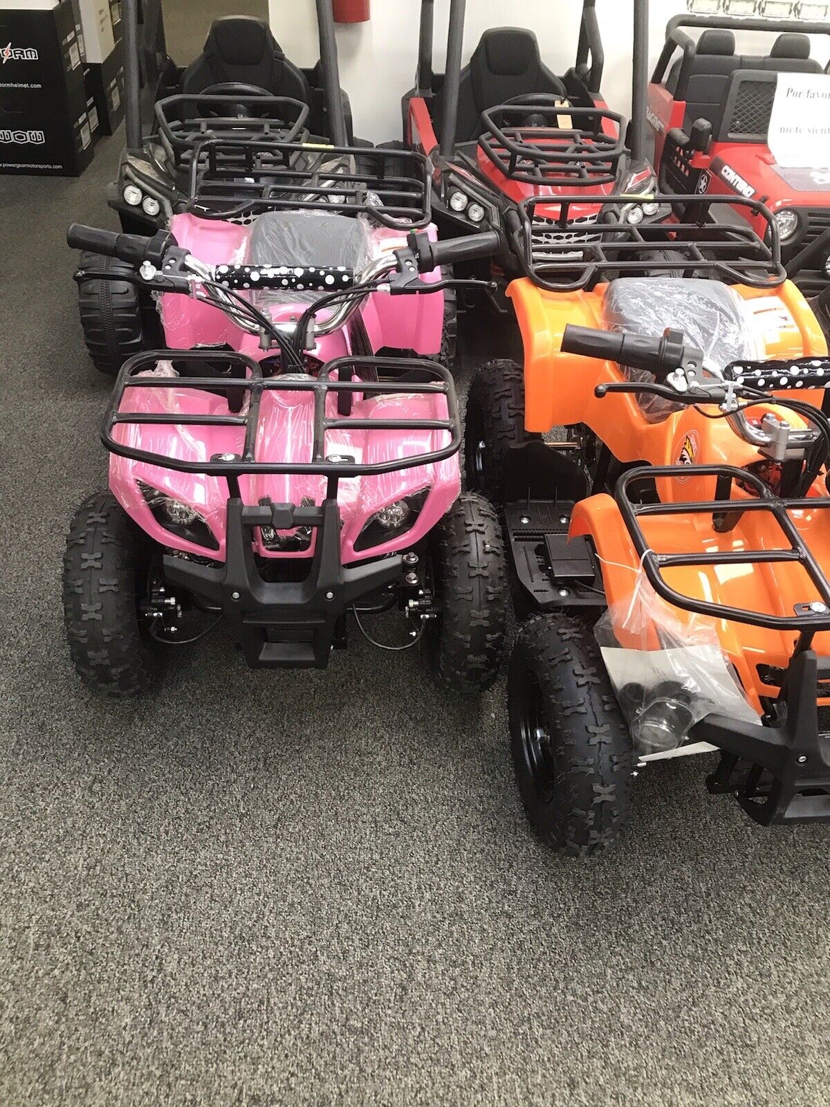 800 Watt, 36 Volt, Children's All-Terrain Vehicle, Genuine Rubber Tires. Complimentary Delivery.