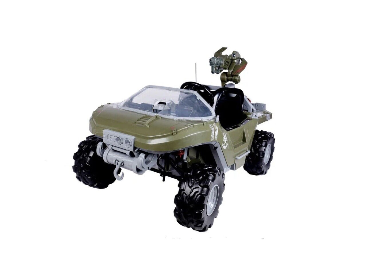 Microsoft Halo Warthog Ride-On Toy with Laser Tag Blaster and Vest - 24V