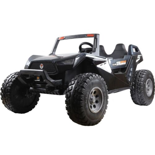 MotoTec Baja UTV 4x4 24v Carbon Fiber (2.4ghz Remote Control), Ride-On Vehicle