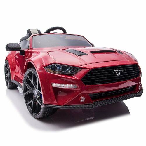 24V Children's Boys Ride-On Ford Mustang GT Custom Edition Car with Dual High-Powered Motors and Remote Control