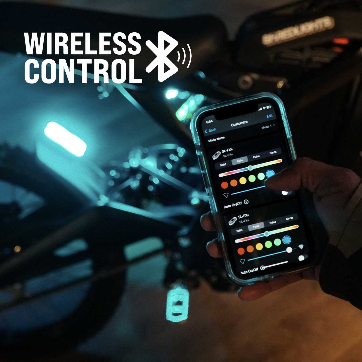 SL - FX+ E - Bike Underglow