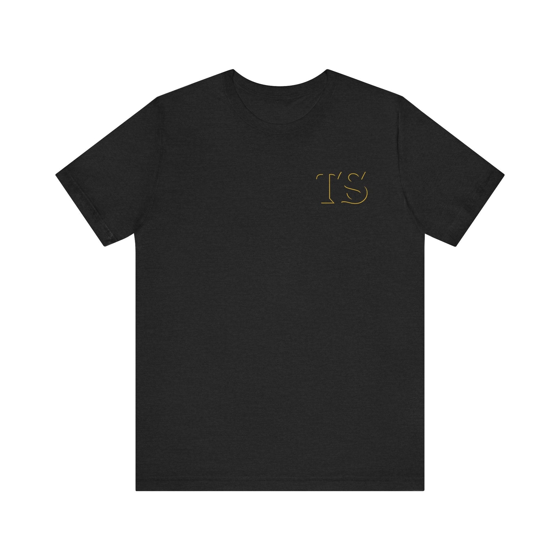 Stylish Titanium Series Unisex Short Sleeve Tee - Minimalist Design
