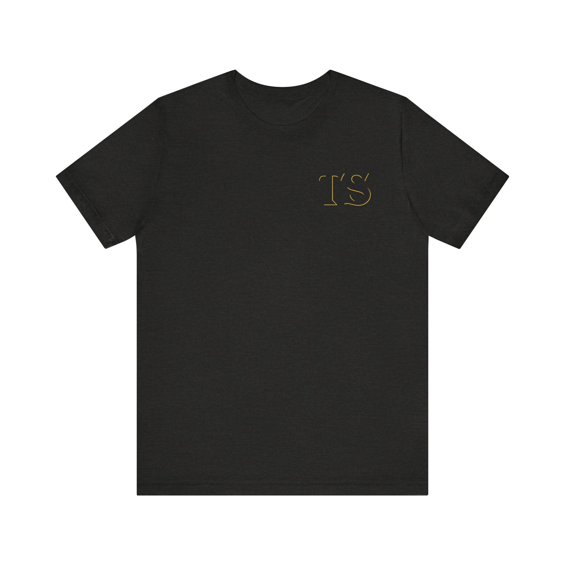 Stylish Titanium Series Unisex Short Sleeve Tee - Minimalist Design