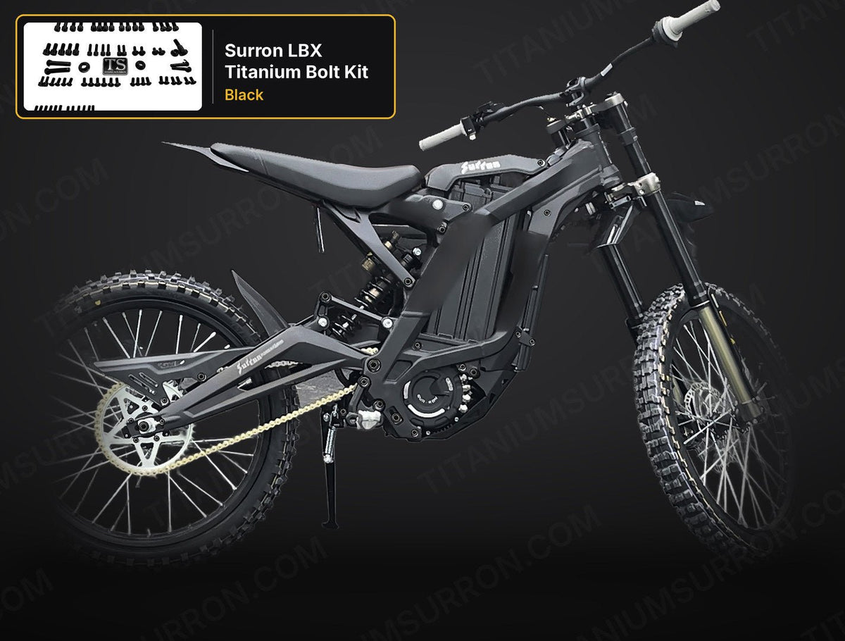 Sur-Ron LBX Titanium Bolt Kit – Full Body Grade 5 (80+ pcs)