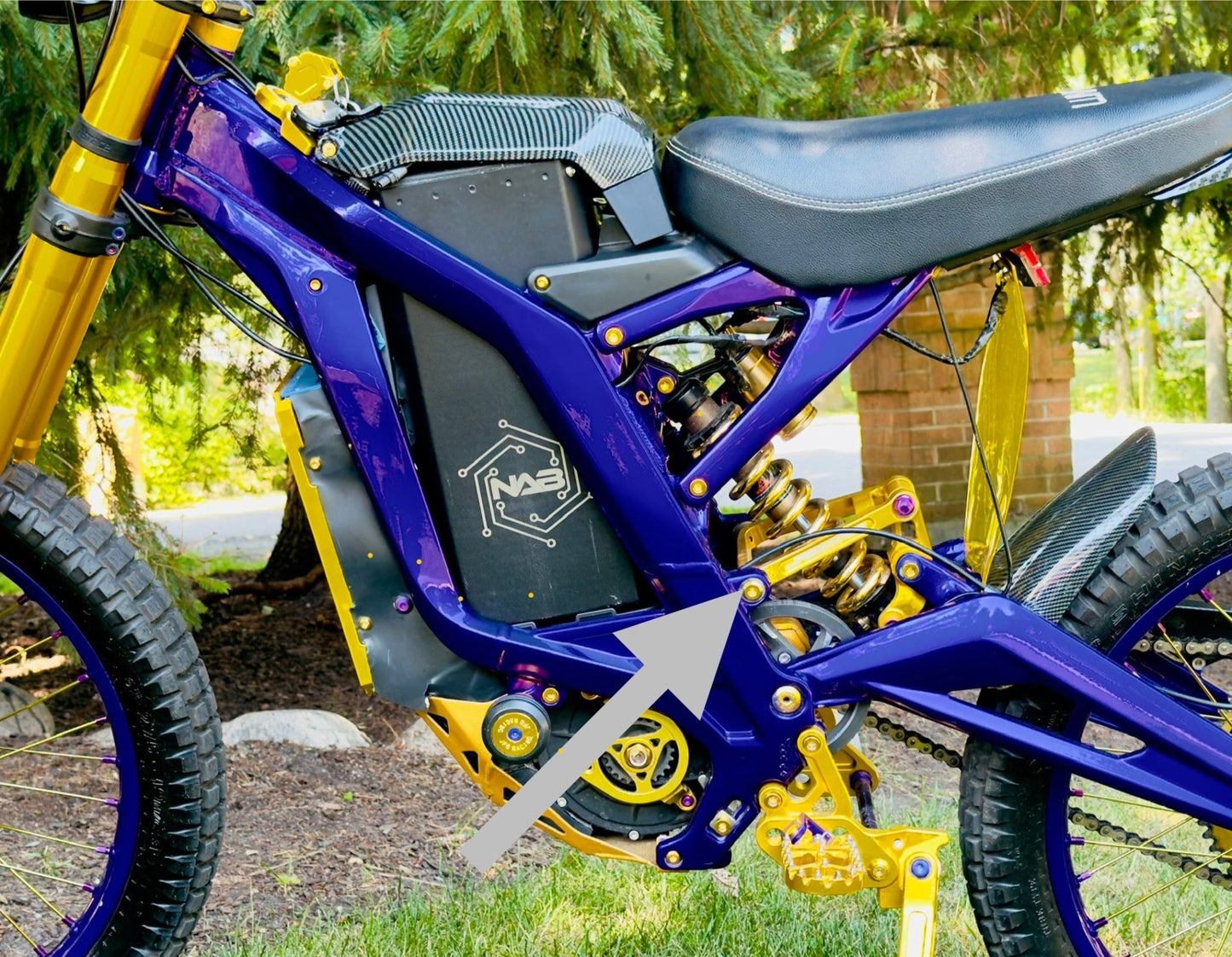 Suspension Triangle Frame Bushing Sleeve Surron and Segway