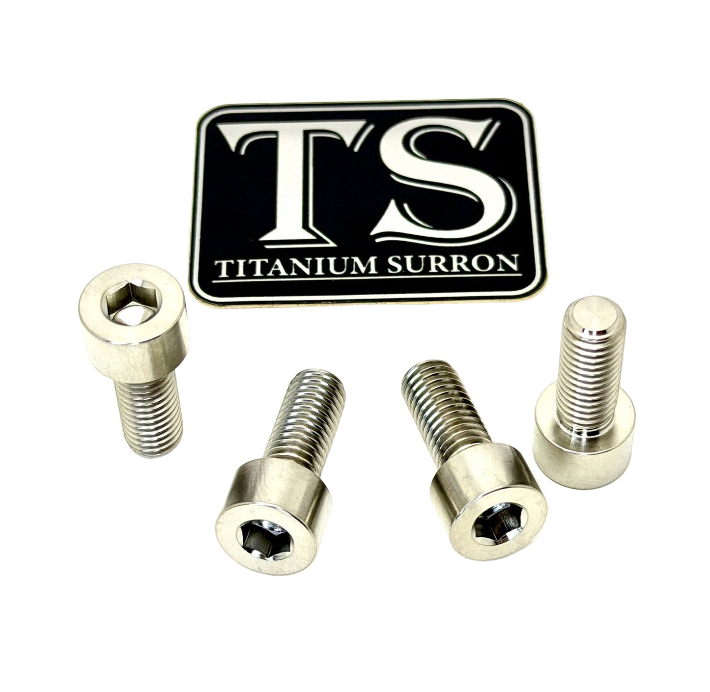 Titanium Axle Pinch Bolts for E-moto Forks