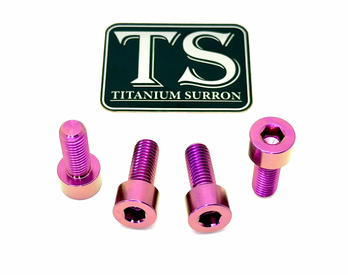 Titanium Axle Pinch Bolts for E-moto Forks