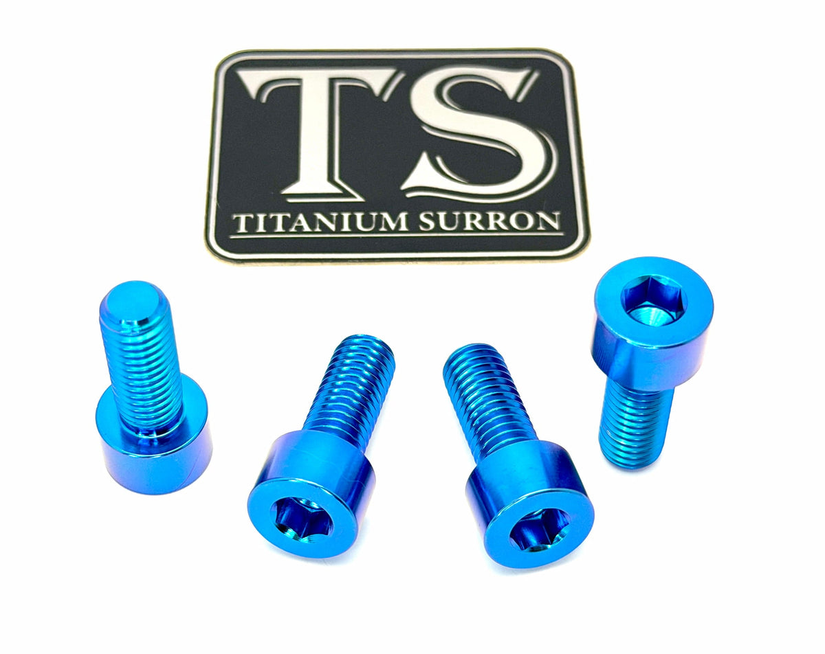 Titanium Axle Pinch Bolts for E-moto Forks view 7