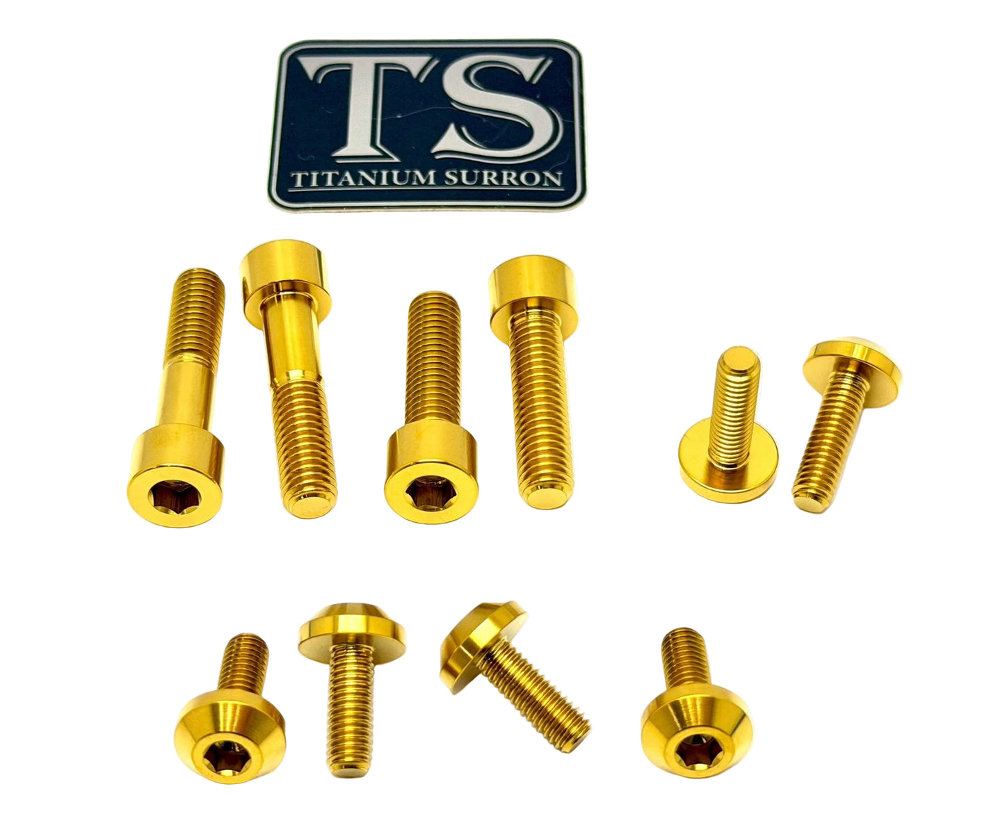 Titanium Bash Guard/ Skid Plate Bolts - Surron Ultra Bee