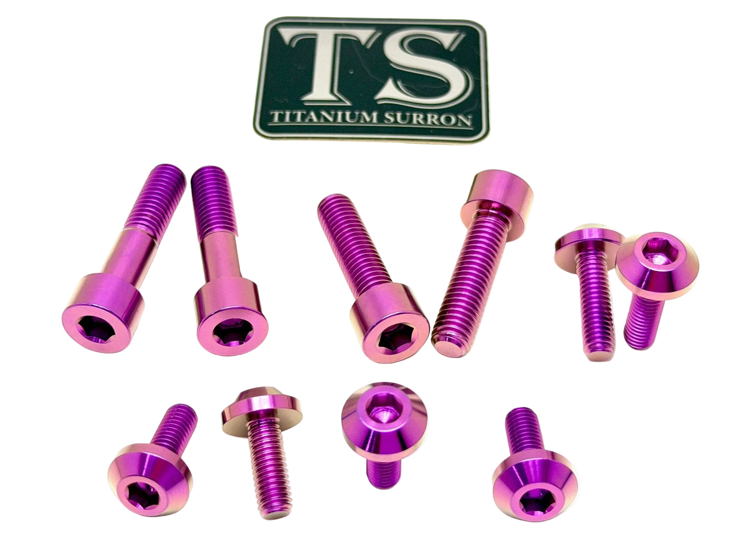 Titanium Bash Guard/ Skid Plate Bolts - Surron Ultra Bee