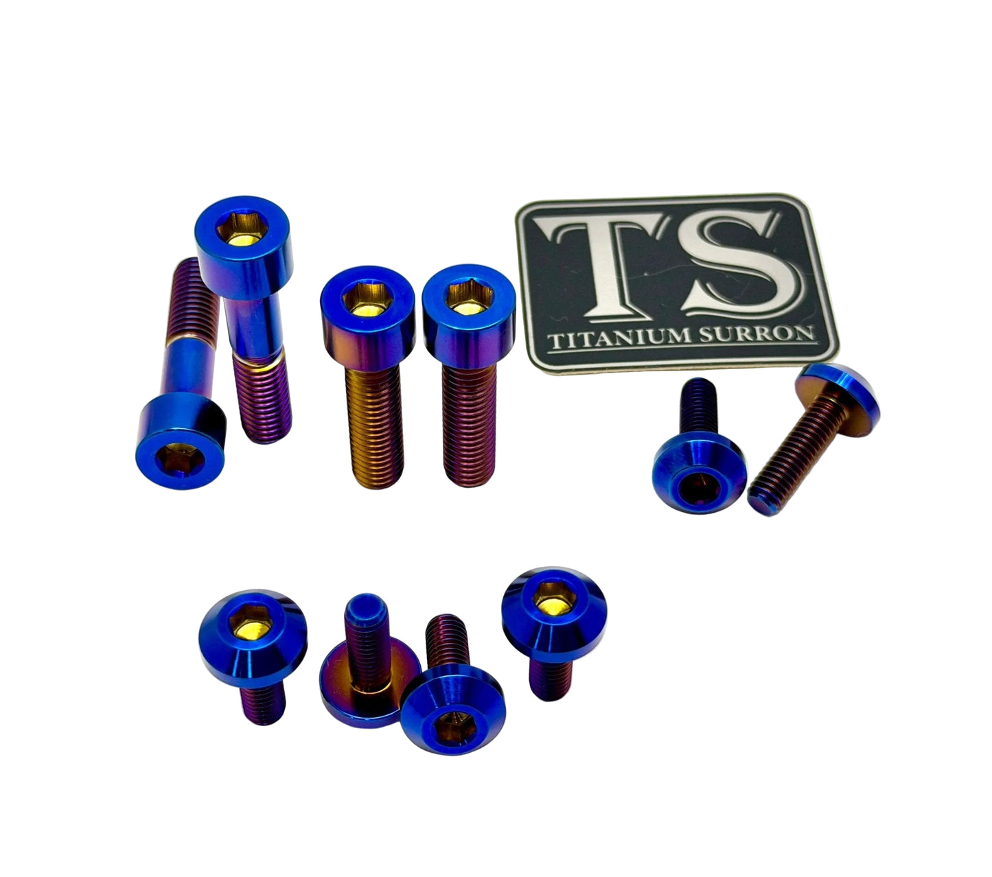Titanium Bash Guard/ Skid Plate Bolts - Surron Ultra Bee