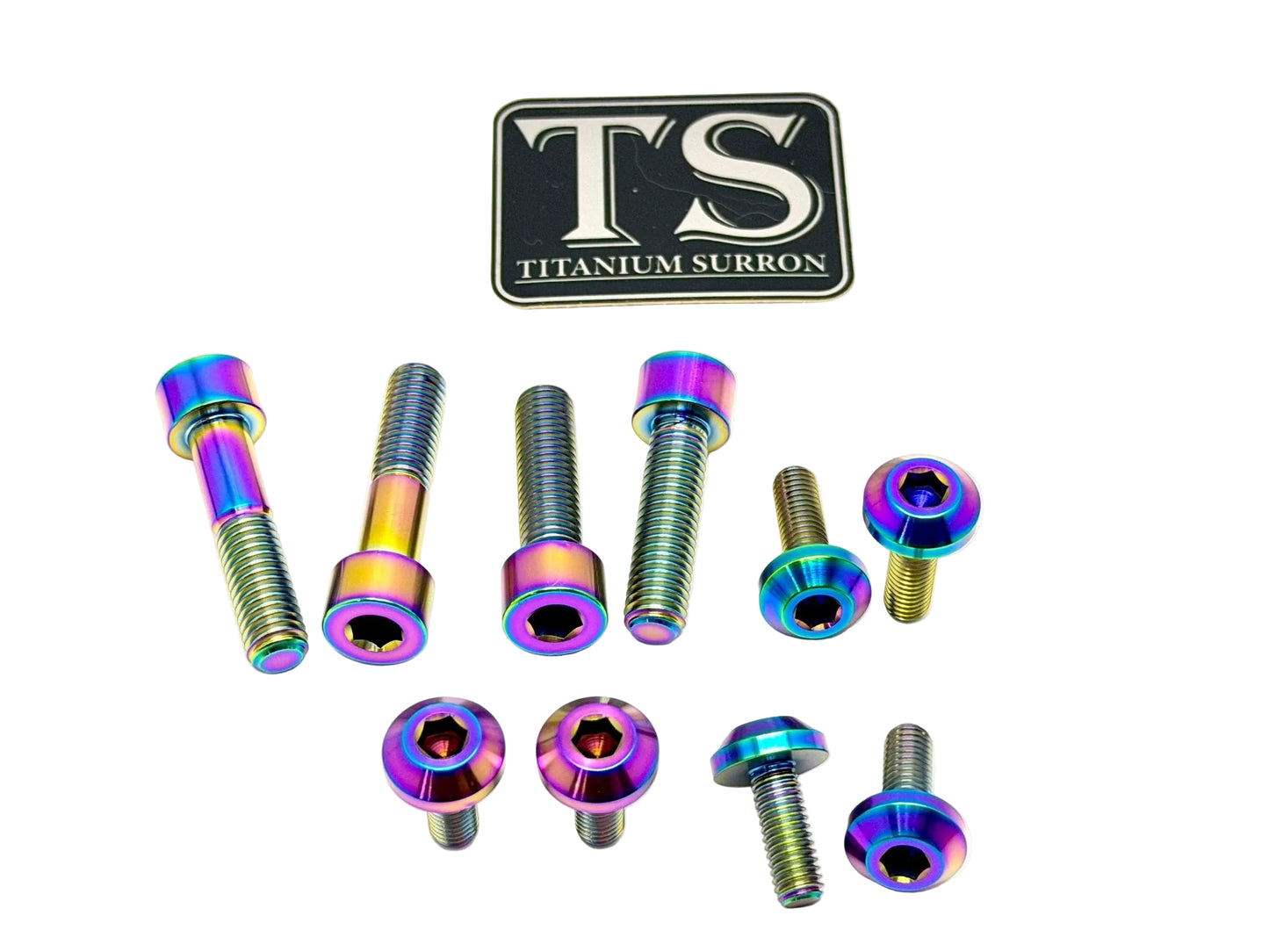 Titanium Bash Guard/ Skid Plate Bolts - Surron Ultra Bee