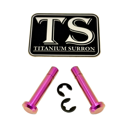 Titanium Battery Lid Pins - Surron LBX, Segway X-260